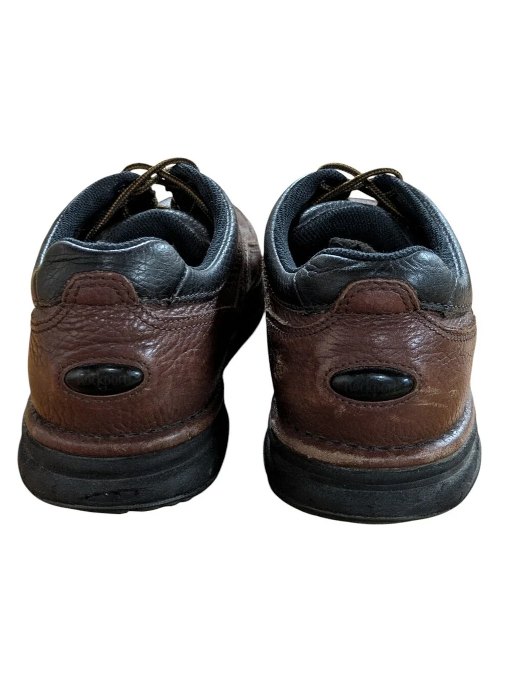 Rockport World Tour Brown Leather Walking Shoes Size 11